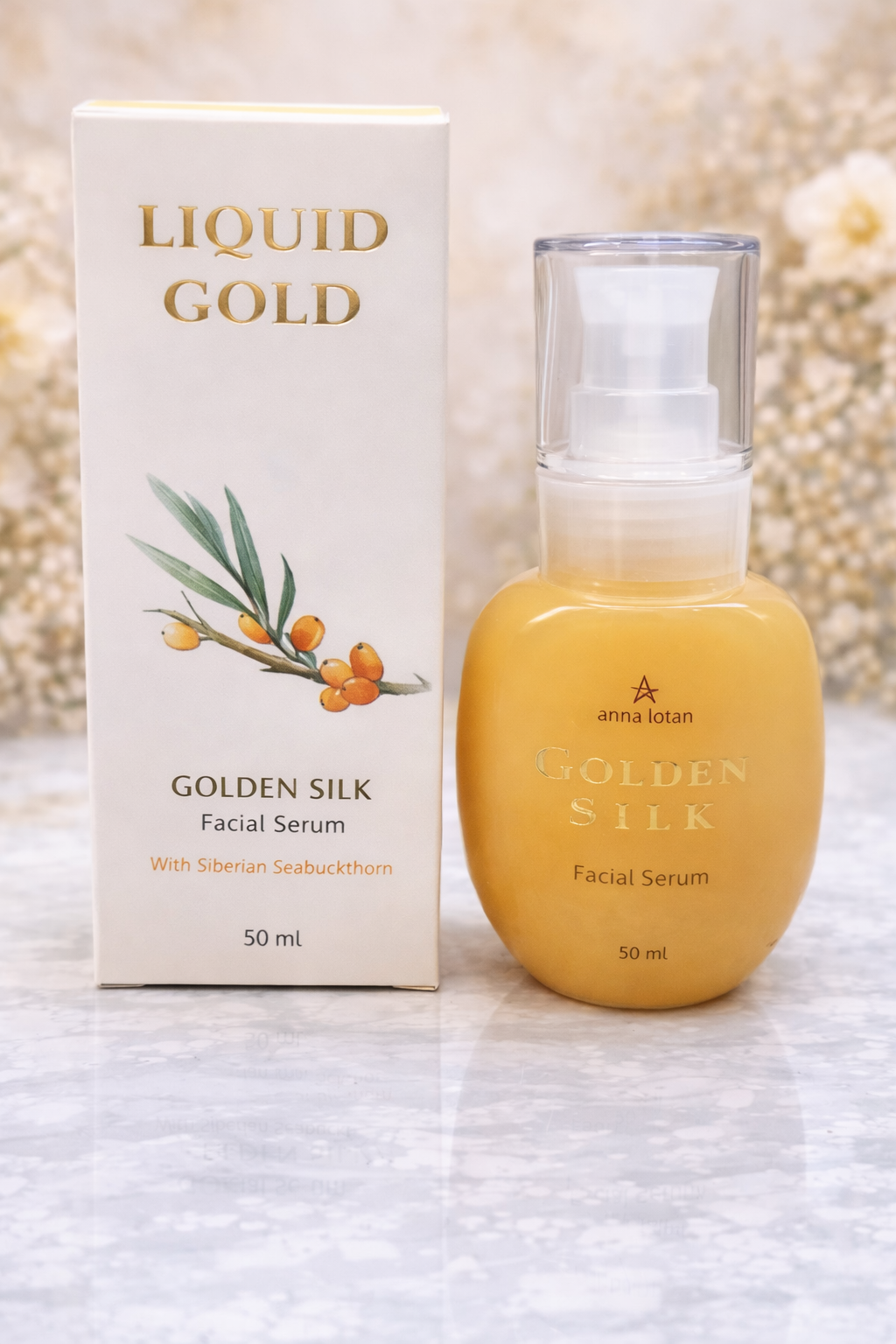 Liquid Golden Silk Zlaté hedvábné pleťové sérum